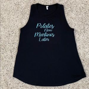Workout tank for Pilates